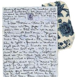 Ava Gardner Handwritten Letter