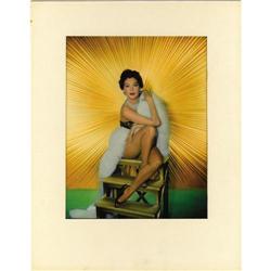 Ava Gardner Hand-Tinted Glamour Shot