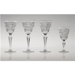 Ava Gardner Crystal Wine Glasses