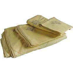 Ava Gardner Owned Table Cloths and Napkins Set