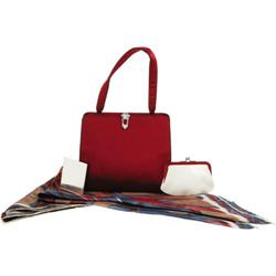 Ava Gardner Owned Evening Bag and Silk Scarf