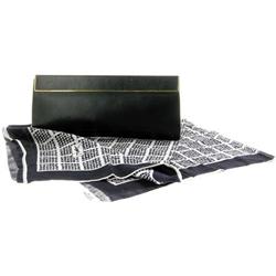 Ava Gardner Owned Elegant Clutch and YSL Scarf