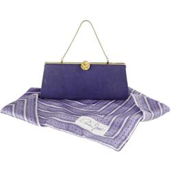 Ava Gardner Owned Clutch & Cornelia James Scarf
