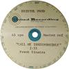 Image 1 : Frank Sinatra "Call Me Irresponsible" Acetate
