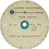 Image 1 : Frank Sinatra "Call Me Irresponsible" Acetate