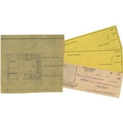 Marilyn Monroe Blank Checks and Other Documents