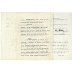 Marilyn Monroe Signed - Dimaggio