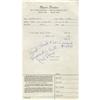 Image 2 : Original Carbon Invoice, Bill for Marilyn Monroe