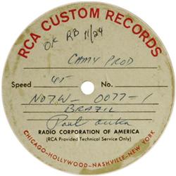 Paul Anka Acetates Group of 15