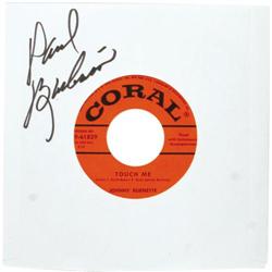 Johnny Burnette - Eager Beaver 45 w/ Autograph