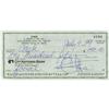 Image 1 : Cher Signed Check 1999 with LOA 
