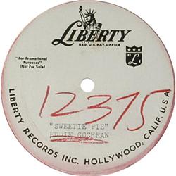 Eddie Cochran (2) Acetates (Liberty 1959-60)