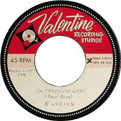 5 Lyrics "I'm Traveling Light", Music City 1957
