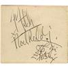 Jimi Hendrix Experience Autographs 1967 w/LOA