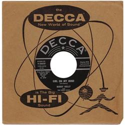 Buddy Holly "Ting-A-Ling" 45 (Decca, 1958)