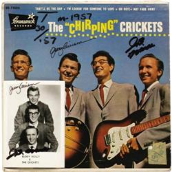 Crickets "Chirping" Autograph EP with Promo Card