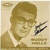 Image 2 : Buddy Holly "Rave On" Autograph EP & Promo Card