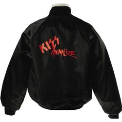 Kiss "Animalize" Tour Jacket Signed by Eric Carr