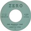 Loretta Lynn "The Darkest Day" Promo 45 (Zero)