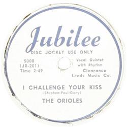 Orioles - 78s Group of 6 (Jubilee, 1949-54)