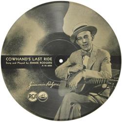 Jimmie Rodgers "Cowhands Last Ride" Rare 78 1933