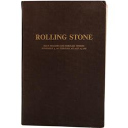 Rolling Stone Magazine #1-15 Bound Volume