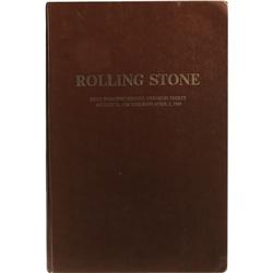 Rolling Stone Magazine #16-30 Bound Volume