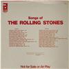 Image 2 : Rolling Stones "Songs Of The..." Promo LP 1971