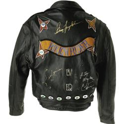 Leather Jacket Signed by Springsteen, Cher, More