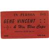 Image 3 : Gene Vincent Concert Ticket and Fan Club Patch
