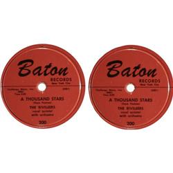 Ravens, Chuck Willis, Rivileers - 78 Group of 4