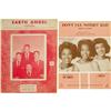 Image 1 : Various R&B Artists Sheet Music Group of 10