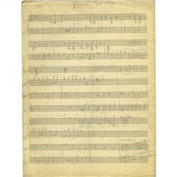 Duke Ellington "You're the Top" Signed Jazz