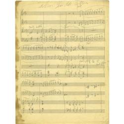 Ellington "Cabin In the Cotton" Signed Jazz