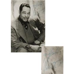 Duke Ellington Signed Photo