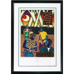 New Orleans Jazz Festival 1997 Poster