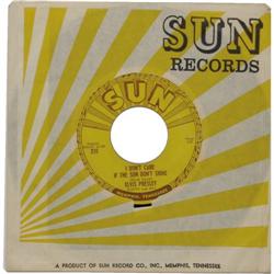 Elvis Presley Good Rockin Tonight Signed Sun 45