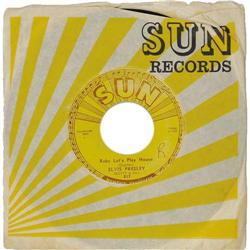 Elvis - I'm Left, You're Right - Singed Sun 45