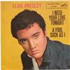 Elvis Presley "I Need Your Love Tonight" 45 w/PS