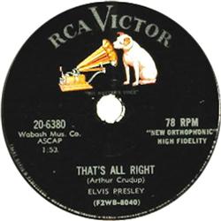 Elvis Presley and Audrey RCA and Plus 78s Group