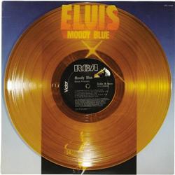 Elvis Presley "Moody Blue" Gold Vinyl LP (1977)