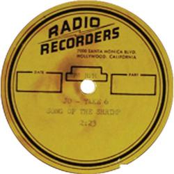 Elvis Presley "The Walls Have Ears" 78 Acetate