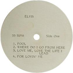 Elvis Presley Stamper and Acetate Group of 3