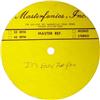 Image 1 : Elvis Presley "It's Easy For You" Acetate