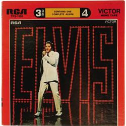 Elvis 4 Track Tape, Standee, Flexi Disc RCA 1968