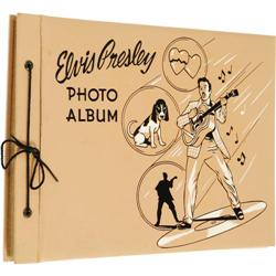 Elvis Presley Vintage Photo Album