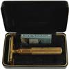 Image 1 : Elvis Presley Gold Tone Travel Razor Kit