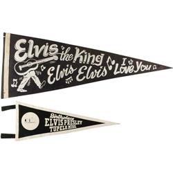Elvis Presley Felt Banners