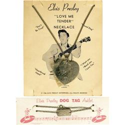 Elvis Vintage Necklace and Anklet
