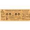 Image 1 : Beatles Indiana State Fair Concert Ticket